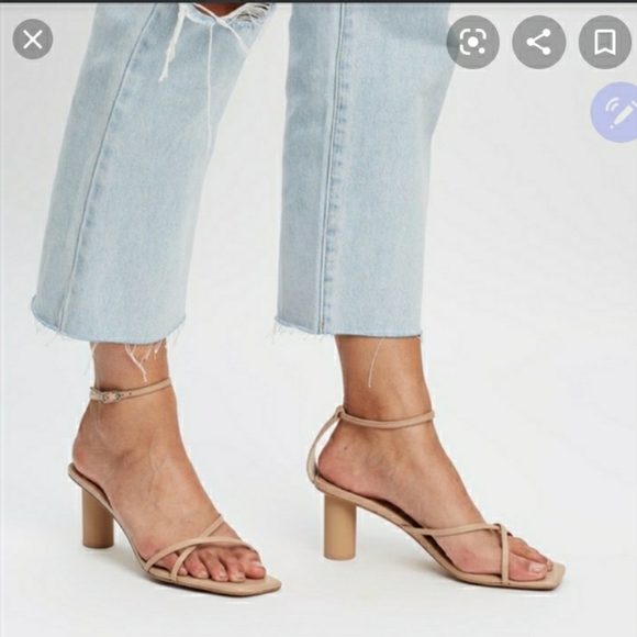 Tony Bianco Shoes - Tony Bianco Nude Sandals